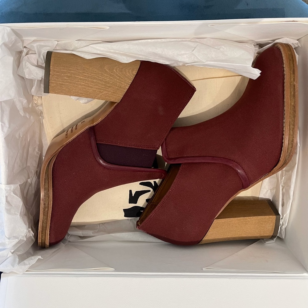 Authentic NWT Isabel Marant 70 canvas Boots size 38 - Picture 3 of 7